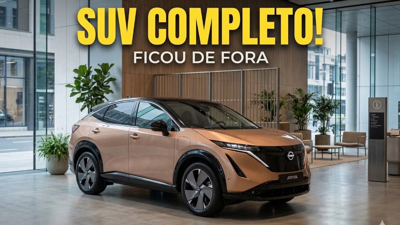 Nissan Ariya: O SUV Elétrico que o Brasil Nunca Teve… e pode ter sido um ERRO Gigante!