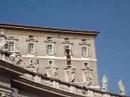 Pope Benedict XVI saying a few words