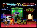 the gameplay of world heroes for snes. created by sun soft & snk/adk.