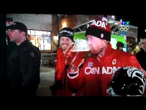 Jon Montgomery's Olympic beer