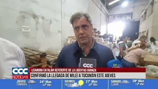 LISANDRO CATALÁN REFERENTE DE LA LIBERTAD AVANZA