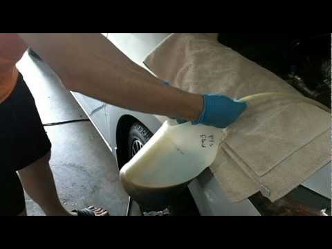 how to drain power steering fluid