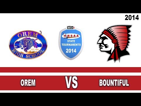 4A Boys Basketball: Orem vs Bountiful Utah High School State Tournament 3/8/14