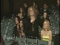 An emotional Dweezil Zappa dedicates his Grammy for Best Rock Instrumental for the song 'Peaches and Regalia' to his late father Frank.