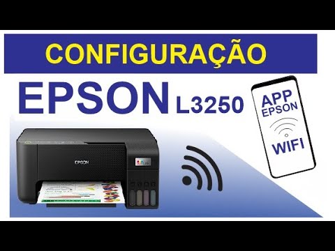 CONECTANDO EPSON L3250 NO CELULAR PELA WIFI
