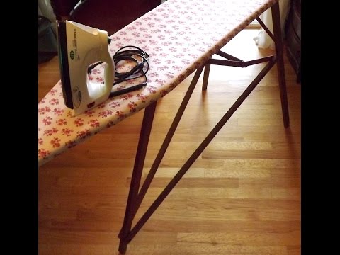 how to recover ironing board