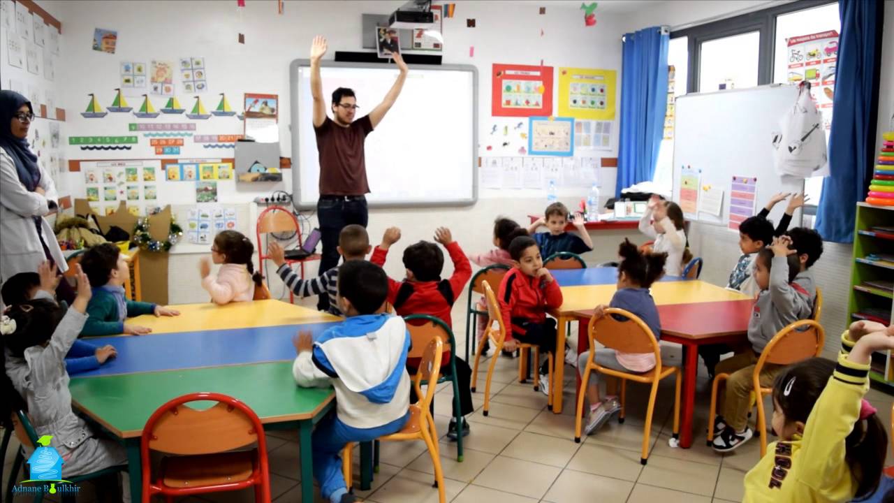 Teaching ESL Moroccan Kindergarteners K.G.2 - Warm up