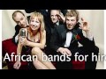 Wedding band hire Manchester& North: Steel Bands, Irish, Ceilidh, African & more