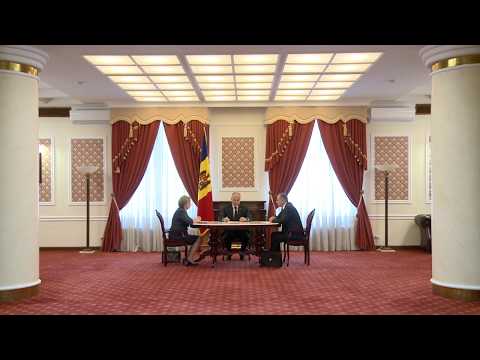 Igor Dodon, Zinaida Greceanîi și Ion Chicu au participat la ședința săptămânală