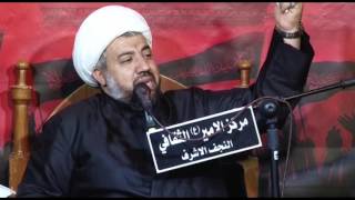 نعي الشيخ علي الساعدي :: ليلة 4 محرم 1437 هــ 
