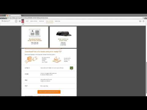 How to download the book in a proper format