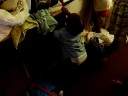 My lil brotha doin his thang..He aint but 1..We jus turned da music on and he jus went 2 work..