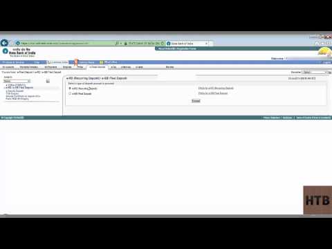 how to apply rd in sbi
