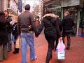 Birmingham FlashMob Applaud a Shopper