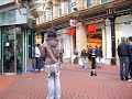 Birmingham FlashMob Applaud a Shopper