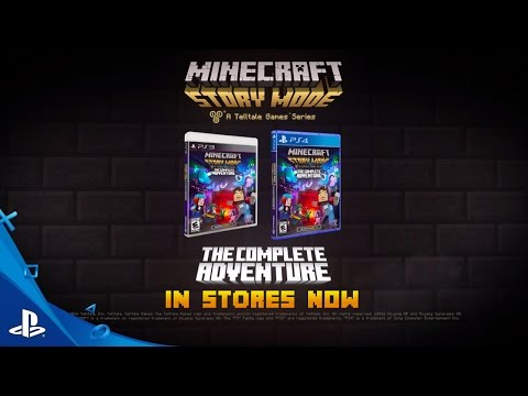 Видео № 1 из игры Minecraft: Story Mode [PS4]