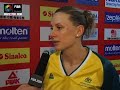 Penny TAYLOR Post-game interview Penny TAYLOR Post-game interview