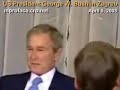 Bush in Zagreb: Whom was he winking at, and why?