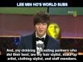 { ENG SUBS } 2010 MBC Drama Awards - Lee Min Ho Cuts