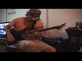 Peavey V-type guitar and JSX amp