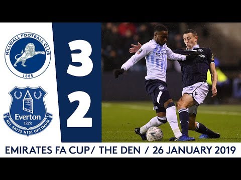 Video: FA CUP HIGHLIGHTS: MILLWALL 3-2 EVERTON