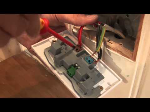 how to attach extension cord to wall