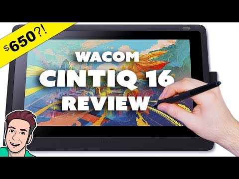 video-linktoworks-Wacom Cintiq 16 Review - Drawing Tablet with a Screen