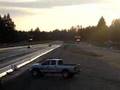 B5 Audi S4 braking out while bracket racing