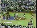Michael Jordan blocks Isiah Thomas (RARE!)