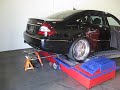 Mercedes Benz E63 AMG dyno