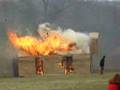 Shooting of prisoners and the start of the burning of Dayton