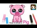 The Best 23 Cute Pig Drawing Easy