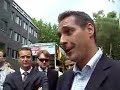 h.c. strache wird in betrunkenem zustand interviewt