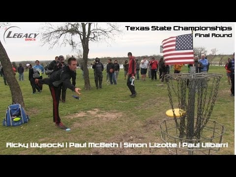 The Disc Golf Guy - Vlog #209 - Final Round Texas States - Wysocki, McBeth, Lizotte, Ulibarri