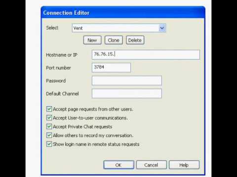how to join a vent server