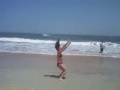 Me doing my full on the beach