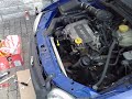Corsa B ohne Krümmer schlägt Flammen Corsa B ohne Krümmer schlägt Flammen