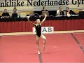 Gymnastics: Ekatarina Kramarenko RUS FX 2008 Gymnastics: Ekatarina Kramarenko RUS FX 2008