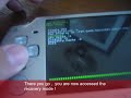 PSP Recovery Mode (How To) (For 1000 and 2000 PSP only)