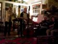 the southern string band and michael stanwood (on digeridoo)play wild hog in the woods at fiddler and banjo player wade smith's 70th birthday party.