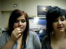 Kristen and Liz...bored, as usual. Kristen and Liz...bored, as usual.