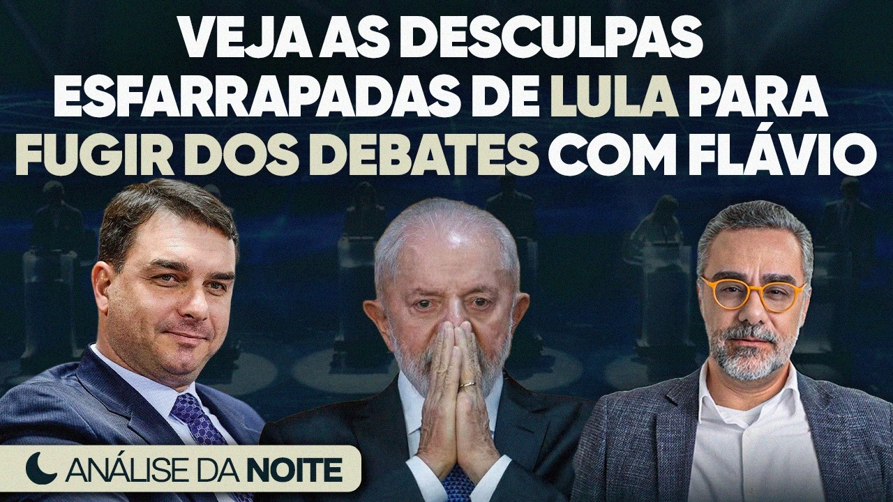 🚨 Lula Se Acovarda e Decide Fugir dos Debates Com Flávio!