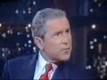 David Letterman PWNS George W Bush
