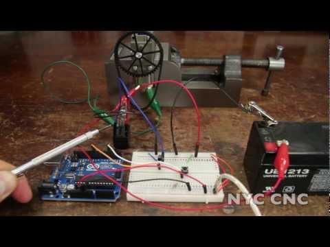 how to attach dc motor