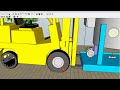 SU Animate 3.1 - three nested groups to create comples motions