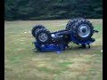 gekke yugo op de tractor