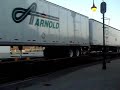 BNSF #5150 Leads Intermodal South, Joliet IL.
