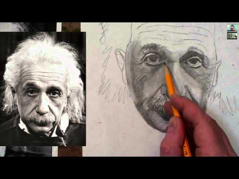 how to draw einstein