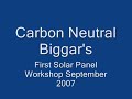solar panel workshop sept 2007