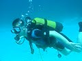 Buceando en Mallorca con unos novatos Buceando en Mallorca con unos novatos